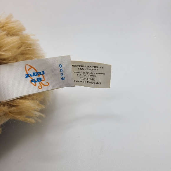 2009 Zhu Zhu Pets Interactive Wild Bunch Zu Zu Tan Fuzzy Hedgehog Hamster RARE - Picture 4 of 5